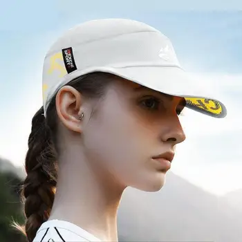 Sportul profesionist uscare Rapidă Parasolar Pălărie Scurt Refuz Gol Viziere Capac Pentru Bărbați WomenRunning Elastic Respirabil Parasolar