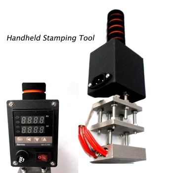 Handheld frige Mașină de Căldură de Presă Digitală Piele Instrument de Hârtie, Lemn, Folie de Timbru LOGO-ul de Brand Apăsarea Aparate AC 110V/220V