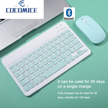 7.9 inch ultrathin Silențioasă Tastatura Wireless mini Tastatura Bluetooth Reîncărcabil Pentru ipad, Telefon Android, ios, Windows Tablet