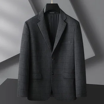 7018-Noi barbati casual costum trend cu mâneci lungi mic costum coreeană slim primăvara și vara jacheta