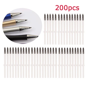 200Pcs Creion Inkless Înlocuibile Creion, Peniță, Creion Cap Sfat pentru un număr Nelimitat de Scris, Stilou cu Cerneală