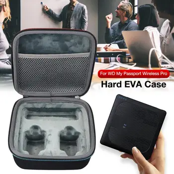 EVA Hard Disk Cazul Hard Disk Sac de Depozitare HDD Portabil Cutie de Protecție Pentru WD My Passport Wireless Pro Nylon cu Fermoar Husă NOUĂ
