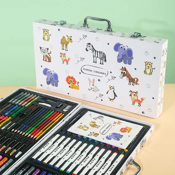 Pentru copii Cadouri Creative Diy Seturi de Pictură pentru Copii Art Iluminare Cutie de Cadou Markeri Watercolor Pen Învățare Consumabile Cadouri