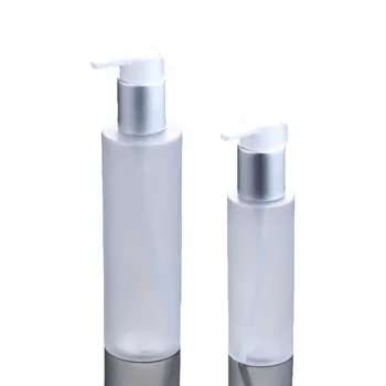 Reîncărcabile Sticla Cosmetice Recipient Gol 200ML 10BUC Plastic Emulsie Alb Sampon Crema de Corp Flacon de Călătorie Pompă de Presă Sticle