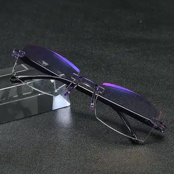 Lectură Viziune ochelari inteligente Ochelari de Lectură Lumină Albastră de Blocare Nici o Linie Multifocale Calculator Cititori pentru Femei, Bărbați Ochelari