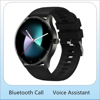 2023 Nou Ceas Inteligent Bluetooth Apel Femei Asistent Voce Formare Respirație DIY Watchface Tensiunii Arteriale Smartwatch-coreean de Sprijin