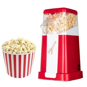 Copii Masina de Popcorn de uz Casnic Mici, Electrice de Încălzire Tip de Porumb Ulei de Mașină-free fără Zahăr Sănătos pentru Copii, Snack Machine