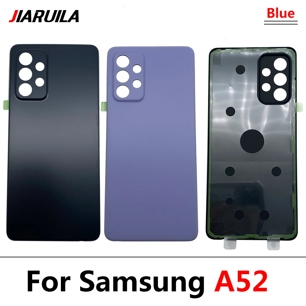 10buc Capacul din Spate de Locuințe Ușa Caz de Înlocuire Spate Capac Baterie Piese Pentru Samsung Galaxy A52 A72 A32 4G 5G + Adeziv Autocolant2
