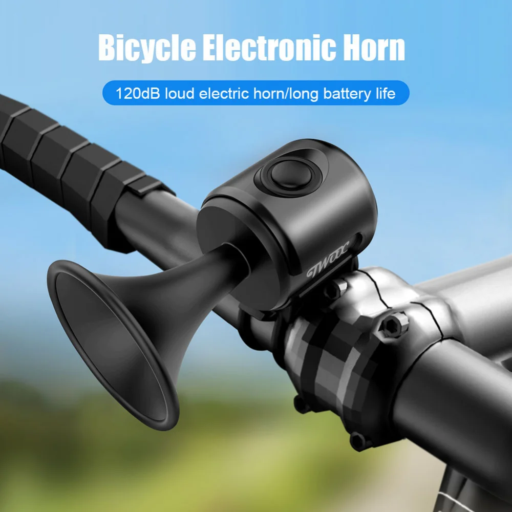 120db Biciclete Electrice Corn MTB Bike Bell Bicicleta Ghidon Difuzor rezistent la apa Scuter Inel Clopot de Alarmă de Siguranță Pentru Biciclete Accesorii2