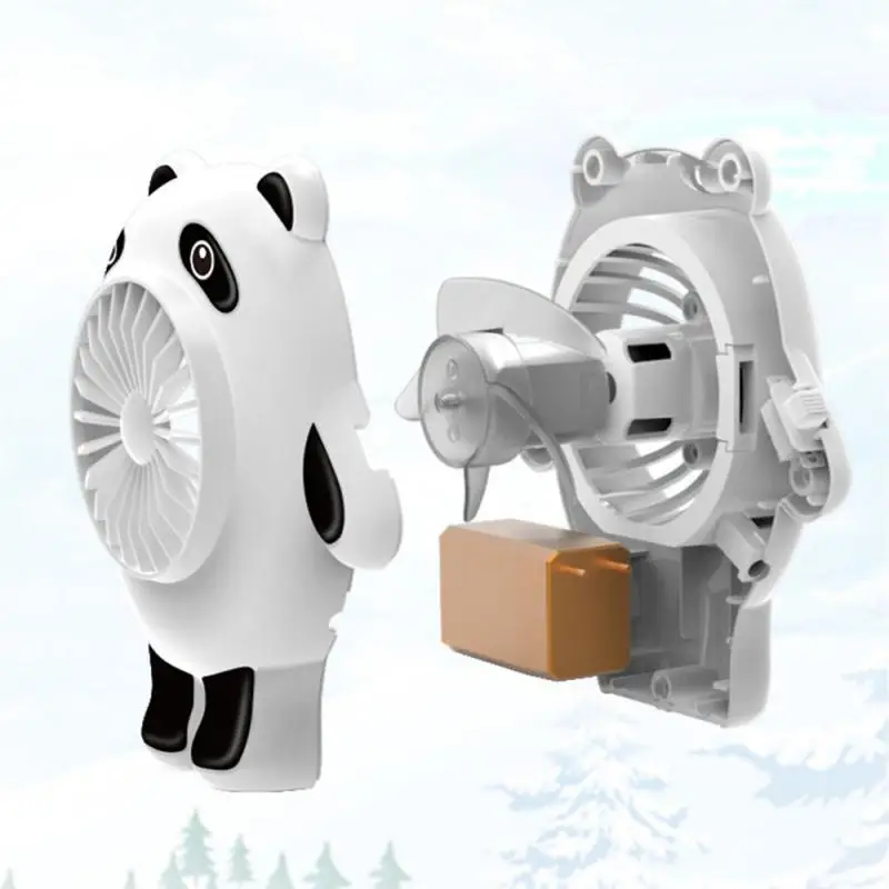 1~10BUC Panda Fan durată de Viață Mai lungă Robust Și Durabil Usb Fan de Încărcare Breloc Interesant Și Creativ, Drăguț Stil2