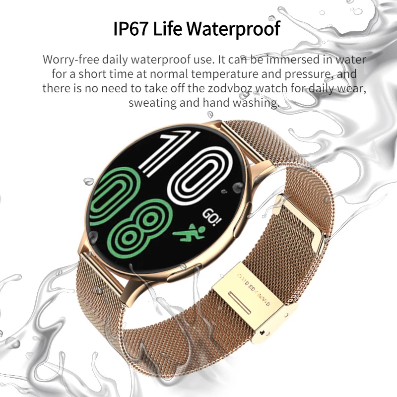 2023 Noi Femeile Ceas Inteligent Bluetooth Apel Rata de Inima de Monitorizare a Presiunii arteriale Ceas Inteligent IP67 rezistent la apa smartwatch Bărbați2