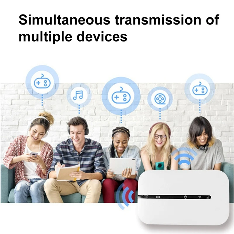 4G de Buzunar Mifi Router wireless 150Mbps cu Modem Wifi Auto Mobile Wifi Hotspot Wireless Cu Slot pentru Card Sim Wifi Portabil2