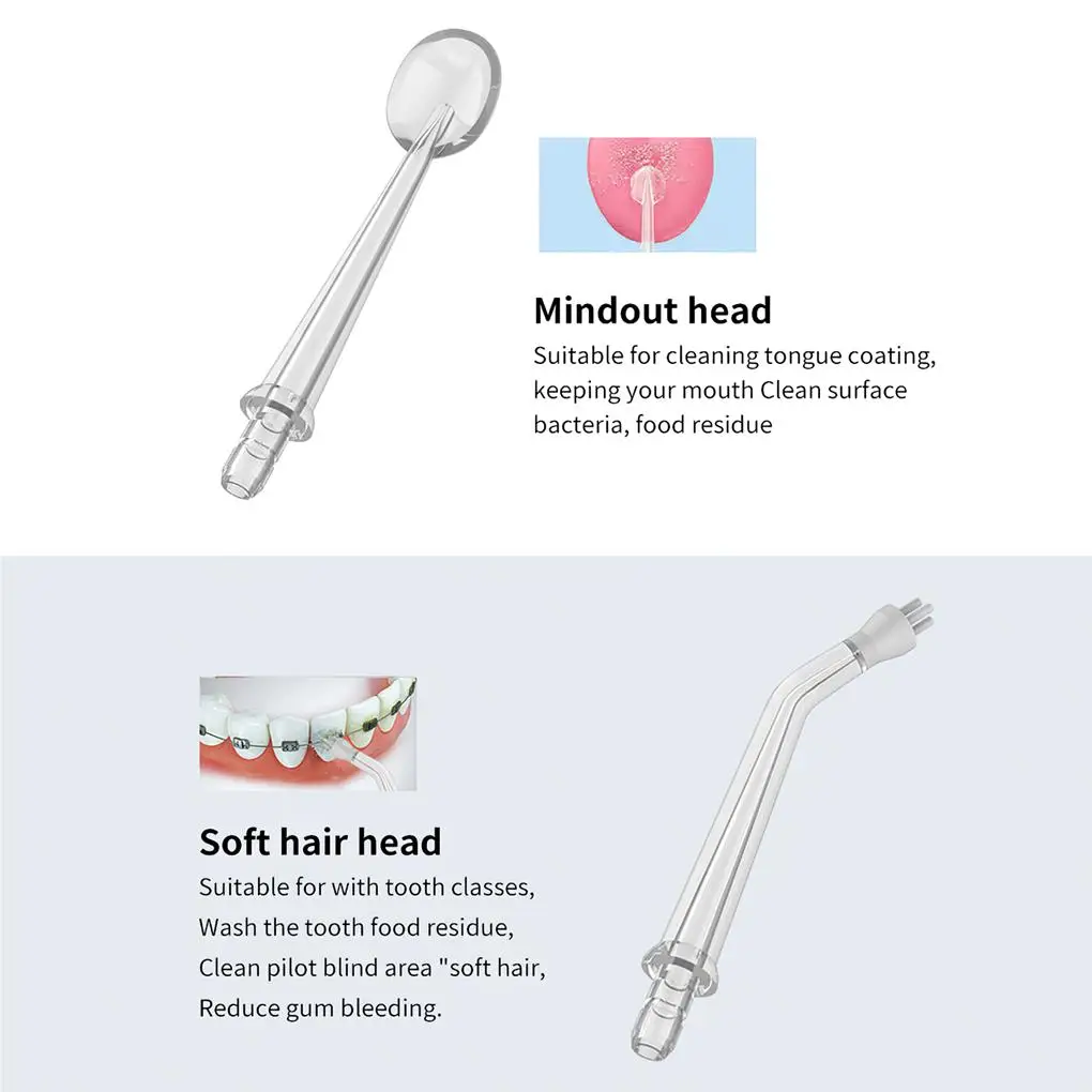 4buc de Apă se spăla pe dinți de Înlocuire Sfaturi de Siguranță Clasic Dinți Instrumente de Îngrijire pentru Copii Dinte Limba Acoperire Bretele Consumabile2
