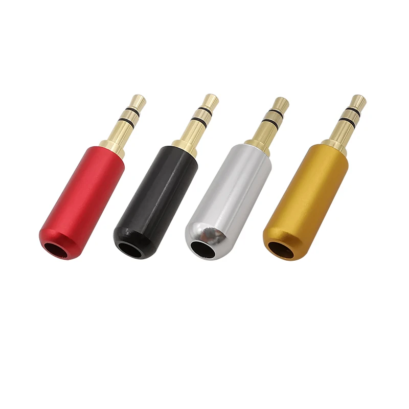 5Pcs Mufă de 3,5 mm Audio Adaptor TRS 3 Poli Stereo 3.5 mm de sex Masculin Prize Audio pentru Căști Căști de Reparare Jack AUX Conector de Sudare2