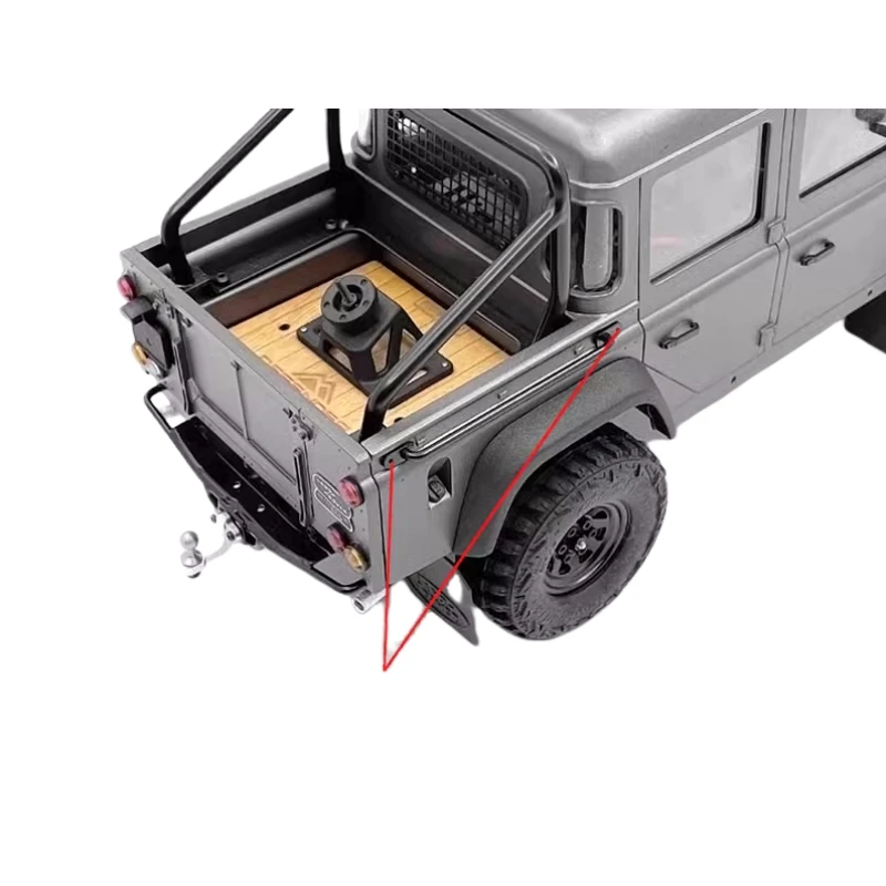 Corp din Metal Coajă Parapet pentru 1/18 Capo Masina Rc Model CUB1 Crawler Camion Defender Diy Upgrade Parte2