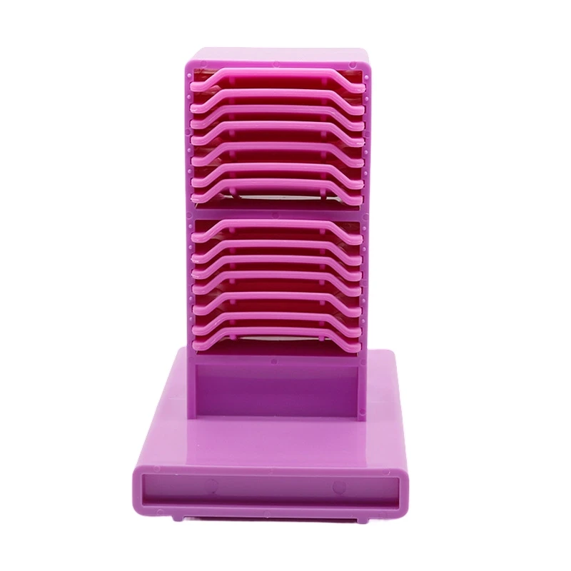 Dentare Dinte Tava Suport Rack Loc Raft 14 Etaje 4 Culori Din Plastic Instrumente Dentare Administrării Orale Impresia Palet Laborator Articulador2
