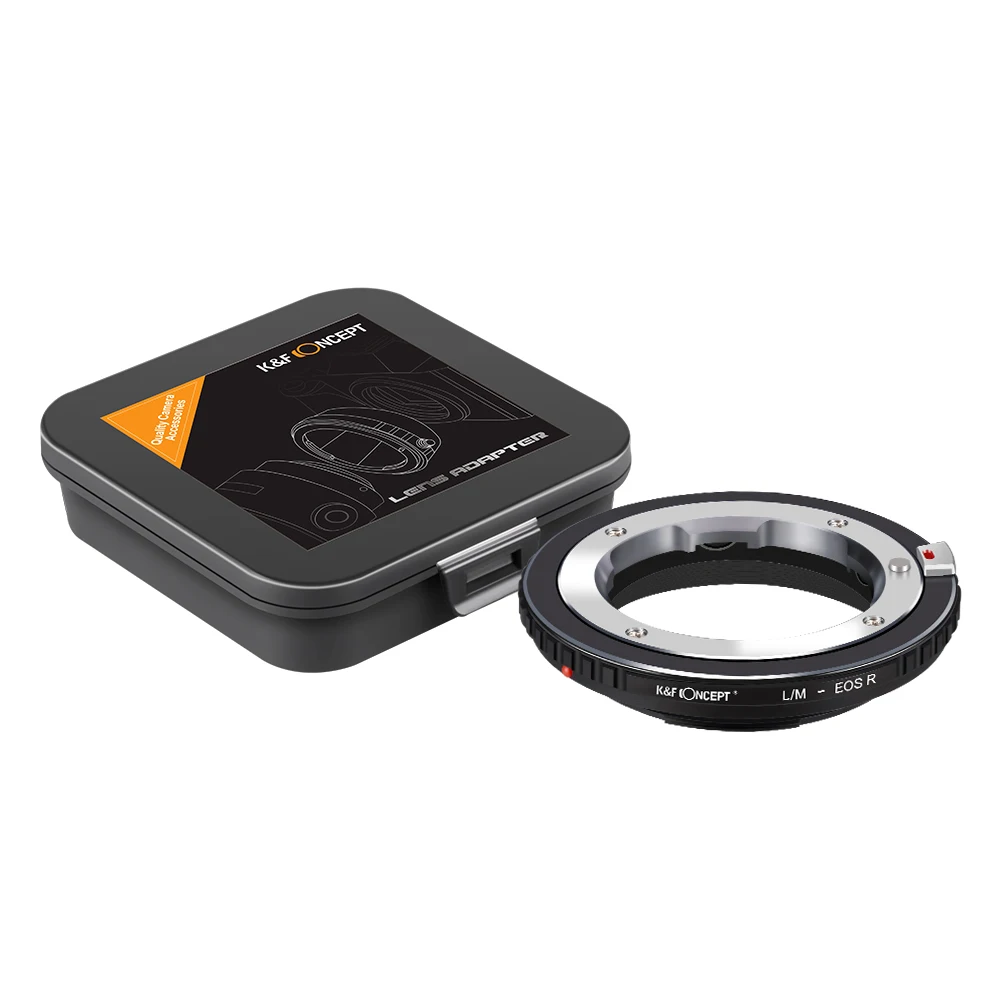 K&F Concept Adaptor pentru Lentile Leica M L/M a RF Canon EOS R Lens Mount Adaptoare Inel Corpul Camerei Video DSLR Accesorii L/M-EOS2