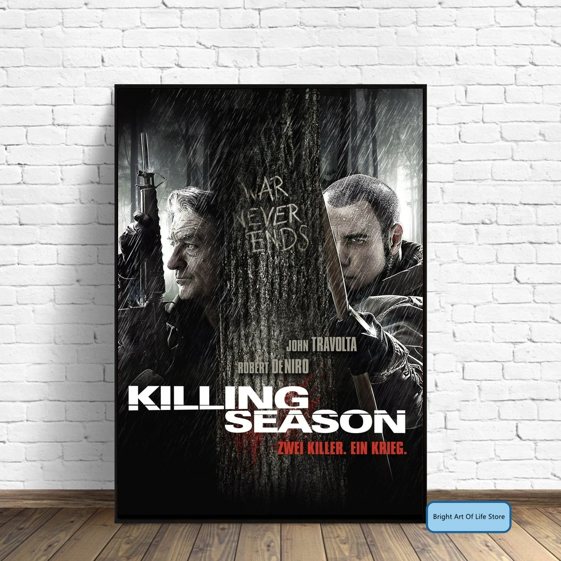 Killing Season (2013) Poster Film Cover Photo Print Canvas Wall Art Decor Acasă (Fara Rama)2