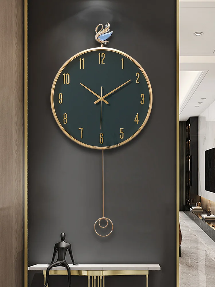 Moderne Personalizate de Metal Pendul Arta de Perete Ceasuri de Acasă Decorative 3D Nordic Ceas de Perete2