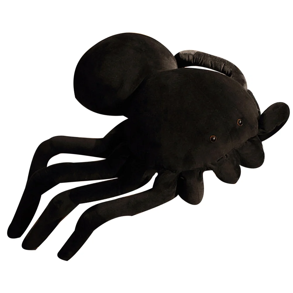 Negru De Pluș Uriaș Păianjen De Jucărie Jucărie Drăguț Animal De Pluș Cadou De Ziua De Nastere Pentru Copii Fete Animale De Jucărie Drăguț2
