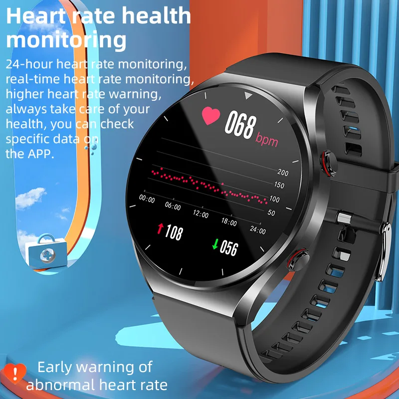 Noi Neinvaziv de Zahăr din Sânge Ceas Inteligent Bărbați ECG+PPG+HRV Precise de Temperatura Corpului, Presiunea Sângelui Sănătos Monitor Smartwatch Femei2
