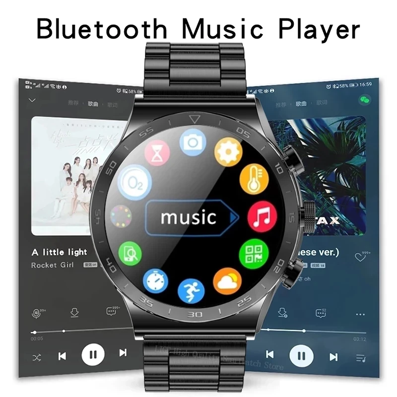 Noi de oxigen din sange monitor somn moda Smart Watch HD Complet Tactil de Fitness Sport rezistent la apa Bratara Bluetooth SmartWatch Bărbați2