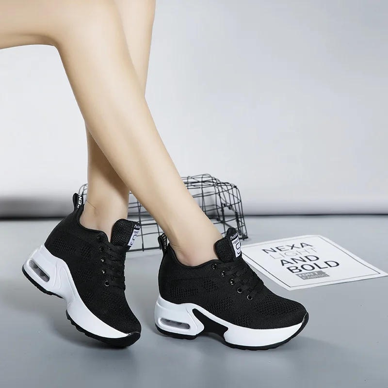 Pantofi Femei Adidasi Femei Designer de Pantofi de Tenis Feminin Femeie de Moda Formatori Tocuri Vara Toamna Pânză Tesatura Retro Dantelă-Up2