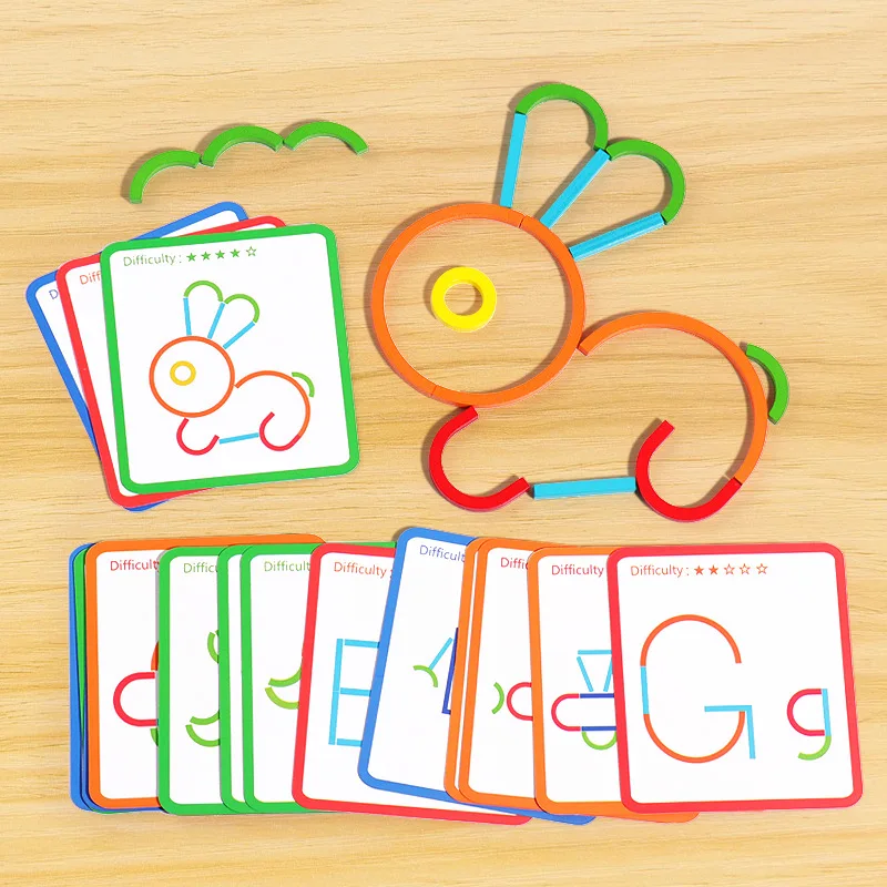 Puzzle Din Lemn Jocuri De Societate Jucarii Montessori Copiii Devreme De Jucării Educative Pentru Copii Puzzle Jucării De Învățare2