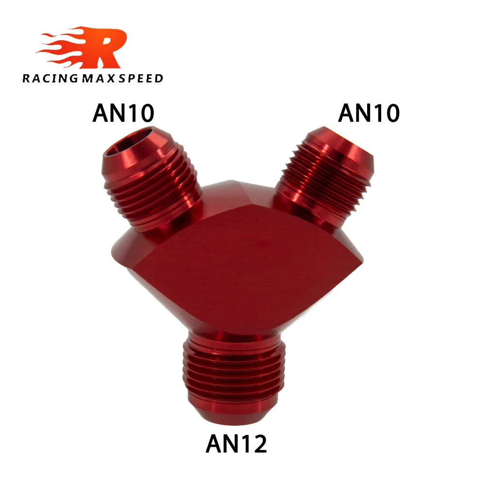 ROȘU AN6 AN8 AN10 AN12 Aluminiu Y Bloc Adaptor Accesorii Adaptor Tip Y Conducta de Ulei Comună2