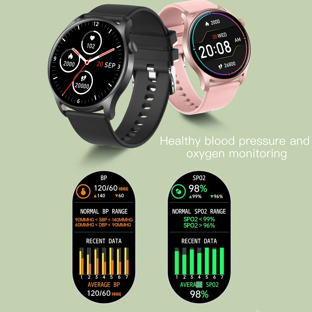 SENBONO Moda Ceas Inteligent Bărbați Smartwatch 2023 Nou Sport de Ritm Cardiac de Oxigen din Sange Impermeabil Ceasuri pentru Femei Xiaomi, Huawei2