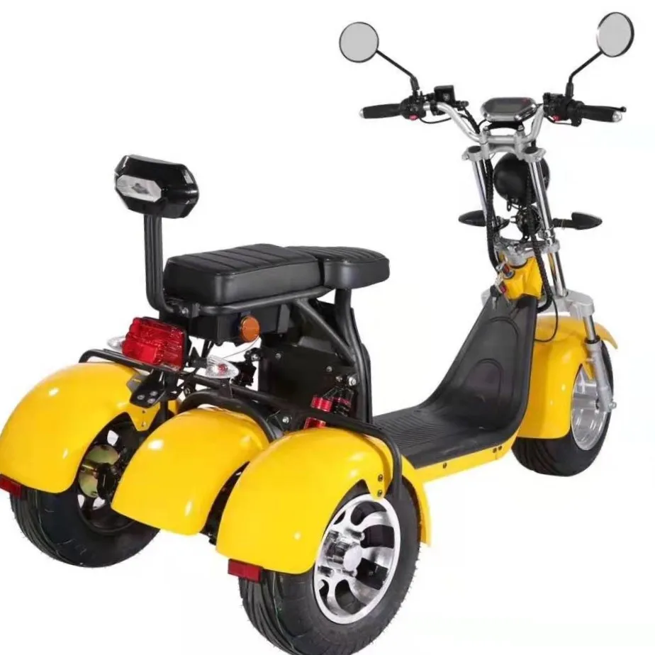 Săptămânal 3 roata de scuter electric triciclu 2000w citycoco fierbinte de vânzare în UE antrepozit2