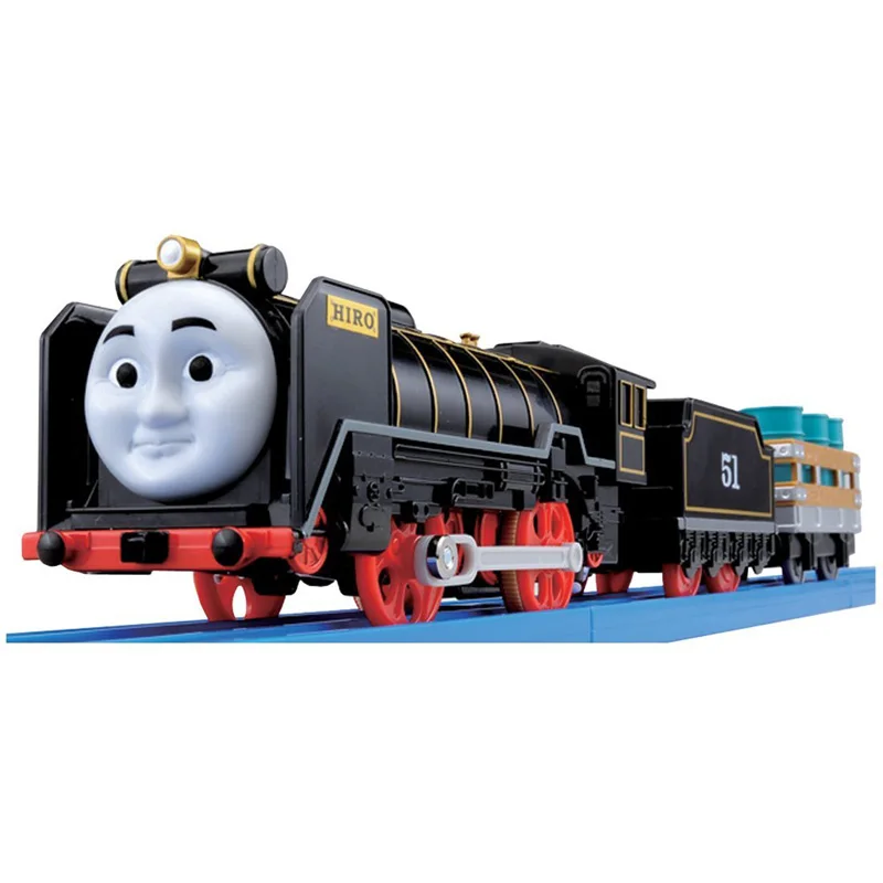 Thomas Si Prietenii Jucărie Tren Electric Model de Jucărie Molley Aur Diesel Doamna Toby Feroviar de Tren Jucării pentru Copii Băiat Ziua de nastere Cadou2