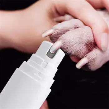 Electric nou Câine Unghiera pentru Unghii Câine Polizoare Reîncărcabilă USB de Încărcare de Companie Liniștită Labe de Pisica de Unghii Îngrijire Trimmer Instrumente