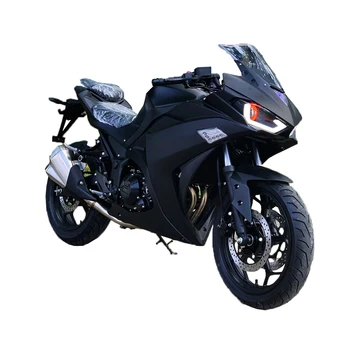 Gaz motociclete de curse 200cc 4 timpi suspensie hidraulică 110 km/h pentru frâna pe Disc de răcire cu aer cu un singur cilindru, modelul de oraș