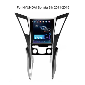 2 Din 9.7 Inch Radio Auto DVD GPS Mp5 Plastic Măștii Panoului de Cadru Pentru HYUNDAI Sonata 8 2011-2015 Dash Kit de Montare Piese Auto