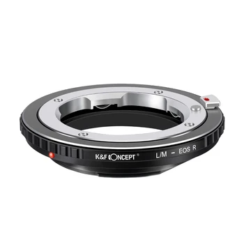 K&F Concept Adaptor pentru Lentile Leica M L/M a RF Canon EOS R Lens Mount Adaptoare Inel Corpul Camerei Video DSLR Accesorii L/M-EOS