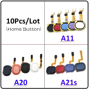 10buc/Lot, Butonul Home de Amprente Touch ID Senzor Cablu Flex Pentru Samsung A11 A115F A20 A205F A21S A217F Piese de schimb