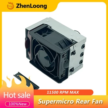 Zhenloong GPU Șasiu Caz din Spate Ventilator pentru Supermirco 7048/7049 4028/4029 GR-TR Serie SC748TQ 5049A-TR Viteza 11000 RPM Fan-0148L4