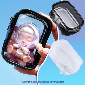 Bubble Mart Efectueze Display Sac Clar Praf Orb Box Cutie de Depozitare din PVC Monedă Pungă Transparentă de Ieșire Saci de Jucării Păpușă Cadouri
