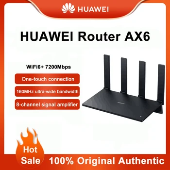 Original Huawei AX6 WIFI6 Router 7200Mbps 4k QAM Router 2.4 G 5G Transmiterea Eficientă 8 Amplificator de Semnal Huawei Inteligent App de Viață