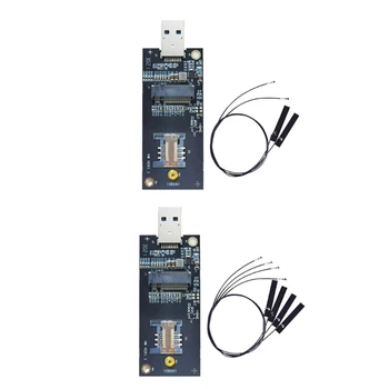 M2 USB Adapter DW5821E M2 - DW5811e DW5816E EM7455 L860-GL USB3.0 Card De Expansiune