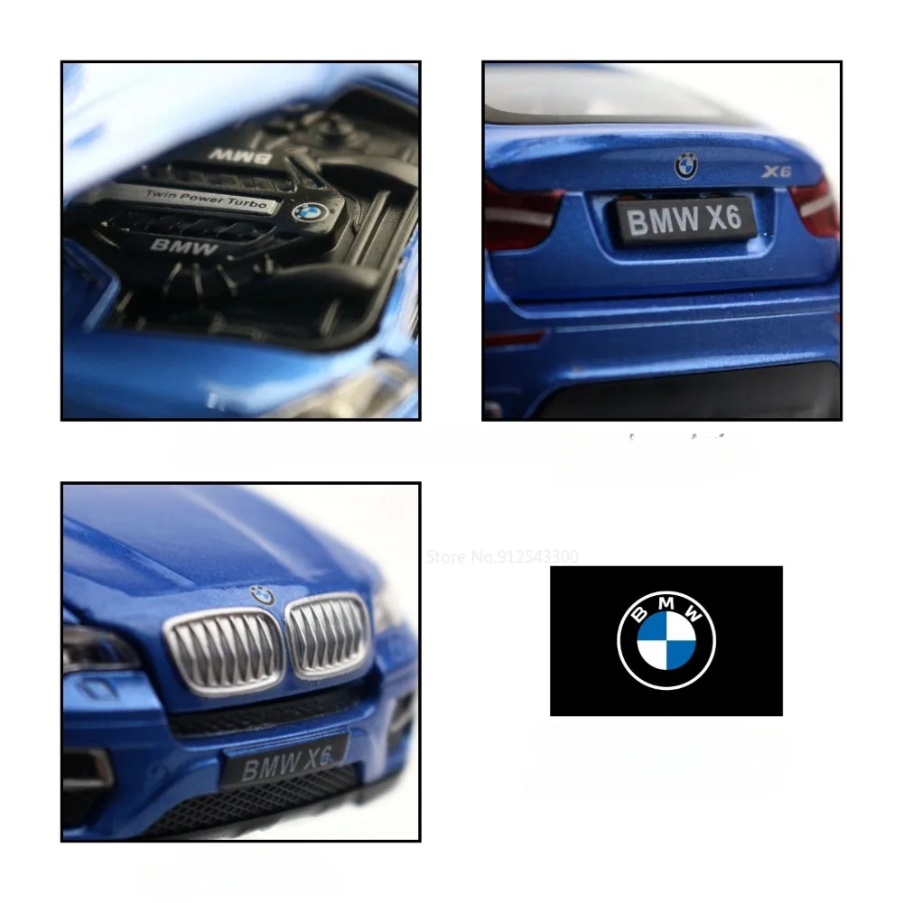 1/32 Scară Jucărie BMW X6 Sports Sedan, SUV Model de Masina din Aliaj turnat sub presiune Mare a Restabili Simulare la Scară Model de Masina Jucării pentru Baiat Cadou de Vacanță3