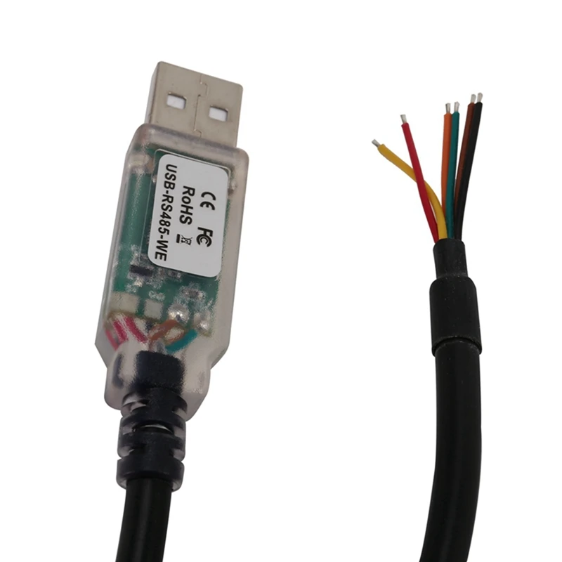 2 buc 1.8 M lungime Sfârșitul cablu,USB-Rs485-Ne-1800-Bt Cablu USB La Serial Rs485 Pentru Echipament Industrial de Control3