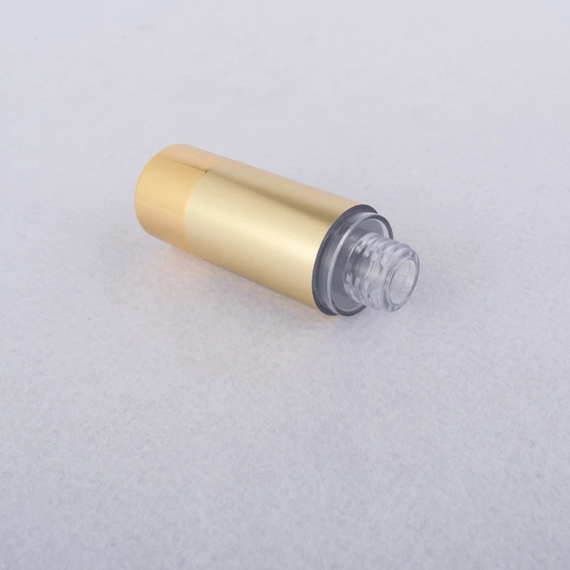 30ml Gol, Vid Airless Lotiune Crema Sticla de Aur Acrilic din Plastic Returnabile Fiolă de Probă de Călătorie Crema Pompa Container Cosmetice3