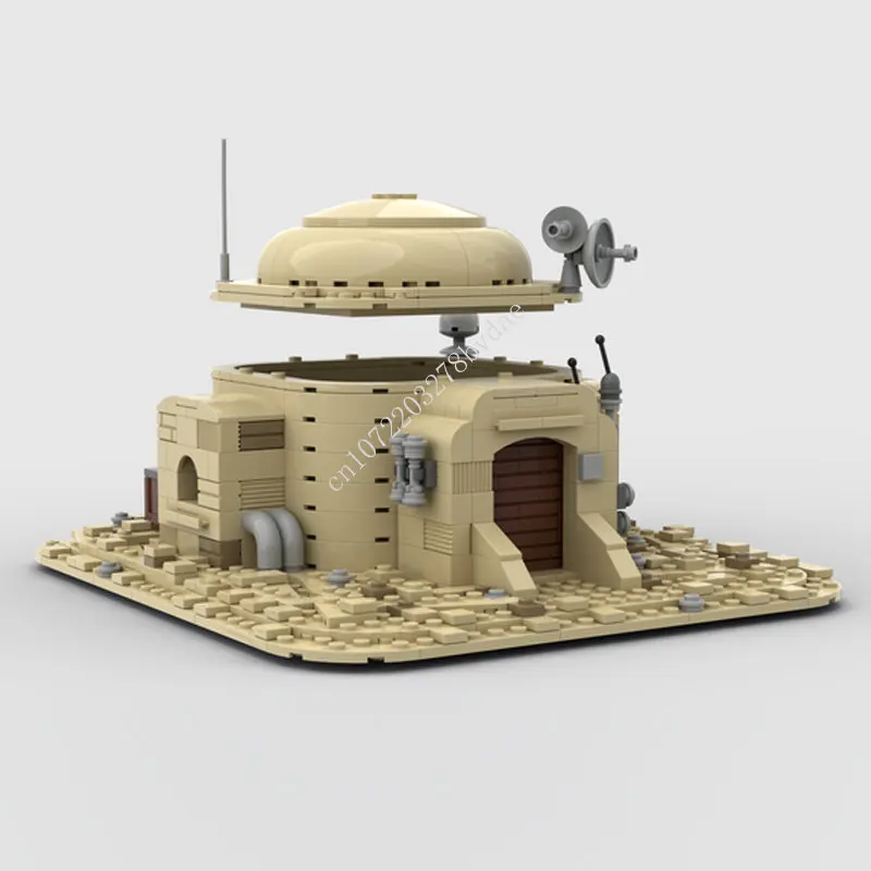 741PCS MOC Luptă Spațiu Modular Tatooine Casă Oraș în Deșert Model Blocuri Tehnologie Caramizi Creative Assembly Jucarii si Cadouri3