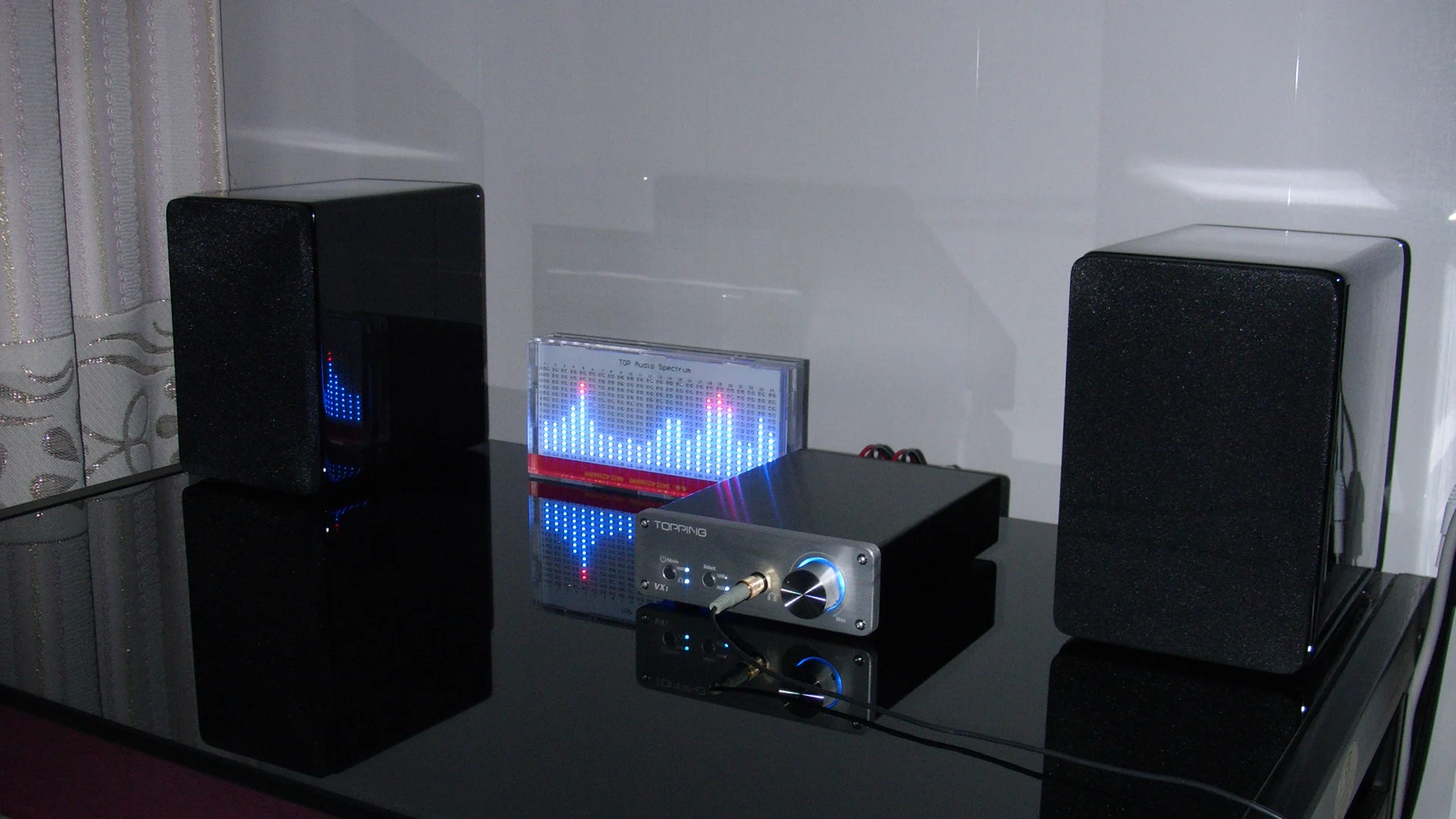 AS1424 de Muzică Profesionale Spectru de Afișare de Control Vocal CONDUS de Ritm Lampă Electronică Producție de DIY Optice Cube Kit3