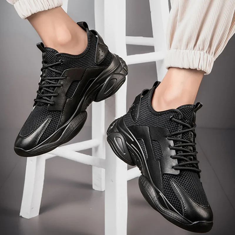 Barbati Adidasi de Vara Lift Pantofi ochiurilor de Plasă Respirabil Sporind Pantofi Pentru bărbați 10CM 8/6CM Înălțime a Crescut Opțional Pantofi Casual3