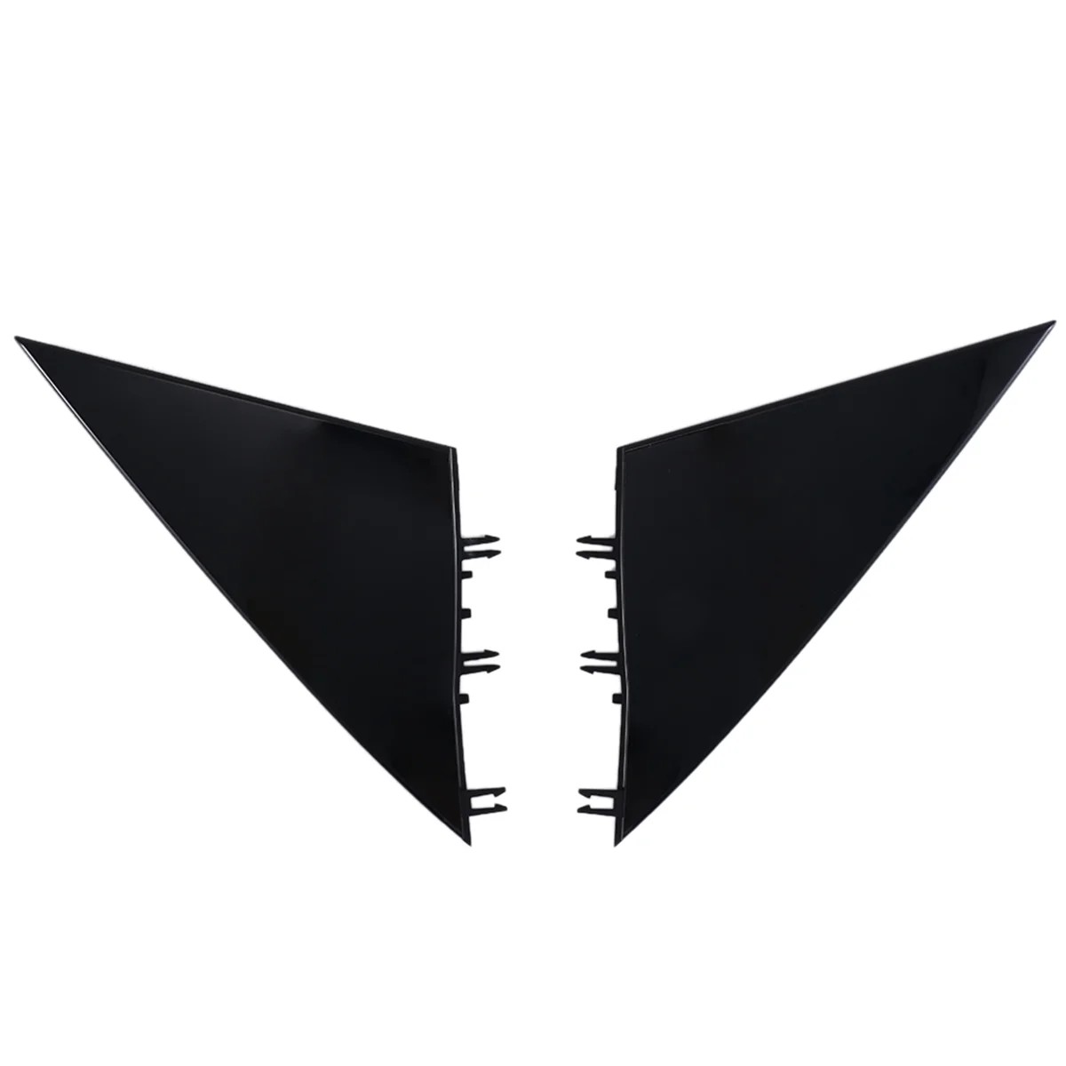Masina Oglinzi Exterioare Triunghi capitonajul Panoului Ornamental Vopsea Neagră Panou Ornamental pentru Modelul Y3