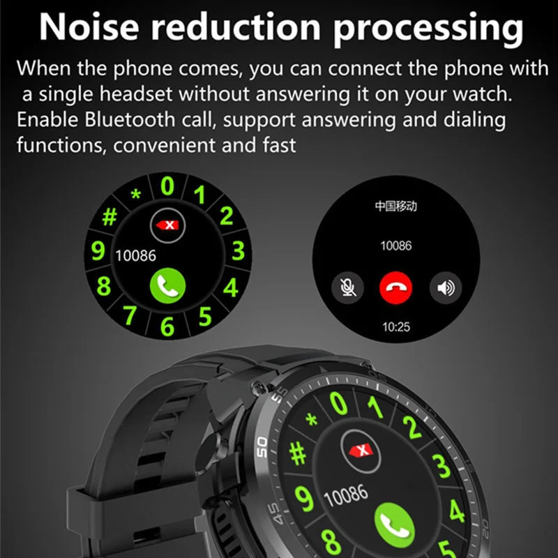Noi M68 Ceas Inteligent 2 In 1 TWS Wireless Căști Stereo Muzică de Control Pavilioane 1.32 inch Bărbați Femei de Monitorizare a Sănătății Smartwatch3