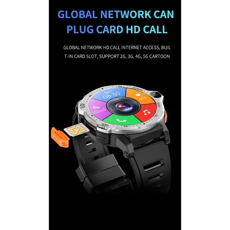 Noi PG999 Smartwatch Bărbați 2023 WiFi Bluetooth Apel Rata de Inima Metru Pas HD Fotografie de Poziționare GPS Ceas Inteligent Pentru Android3
